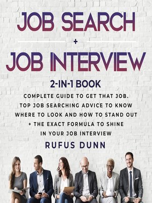 cover image of Job Search + Job Interview 2-in-1 Book